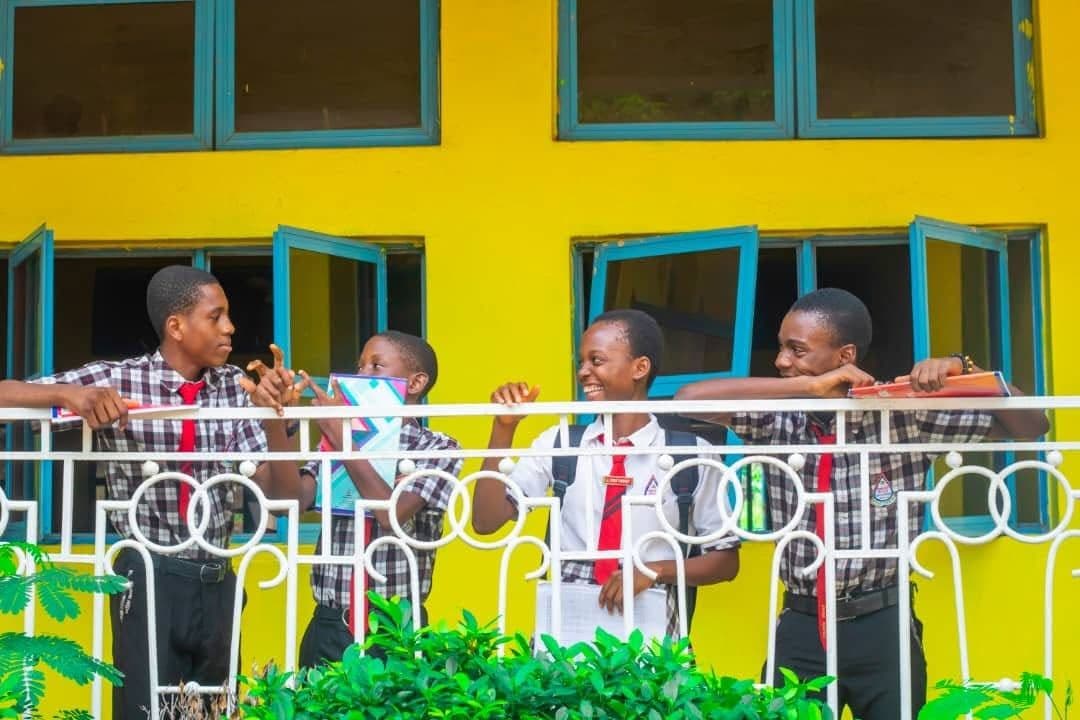 Students at school